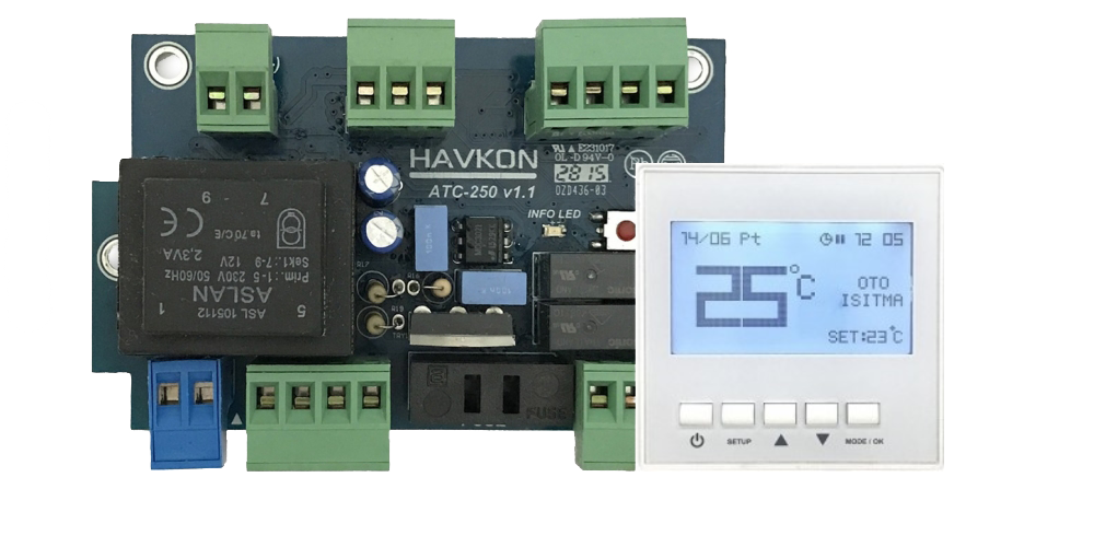 HVAC Kontrol Cihazları_Yer Konvektör Kontrol Cihazı