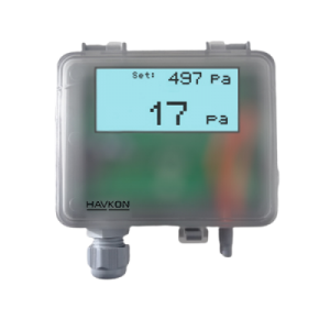 Sıcaklık-DPT.4000.RA8 | -100...4000Pa Ekranlı Röle Çıkışlı Fark Basınç Transmitterı (8Bölgeli)
